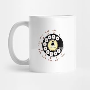 Retro Rotary Dial Mug